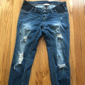 Jessica Simpson maternity jeans